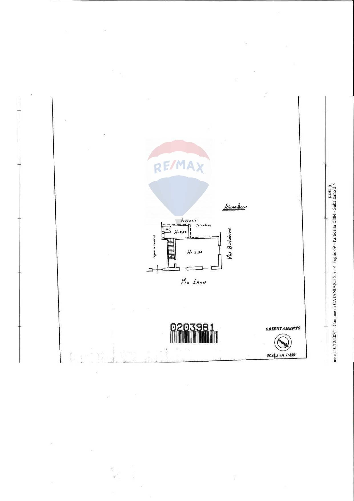 Pianta 2D - Negozio Via Enna
 
1, Catania - planimetria 1