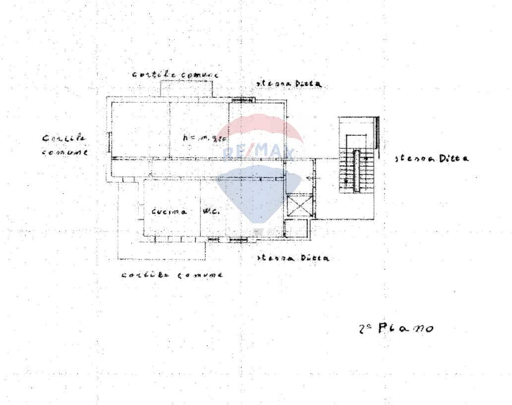 Pianta 2D - Appartamento VIA MASANIELLO
 
3, Catania - planimetria 1