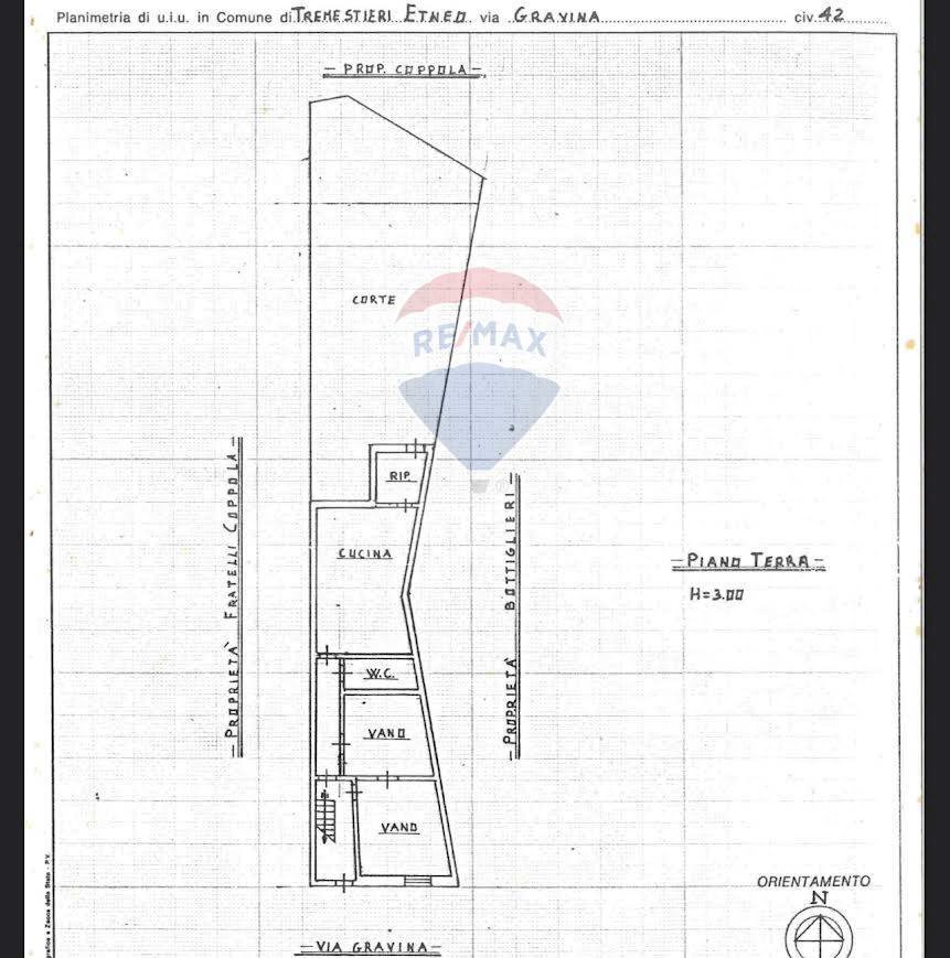 Pianta 2D - Three-room apartment Via Gravina
 
52, Tremestieri Etneo - floor plans 1