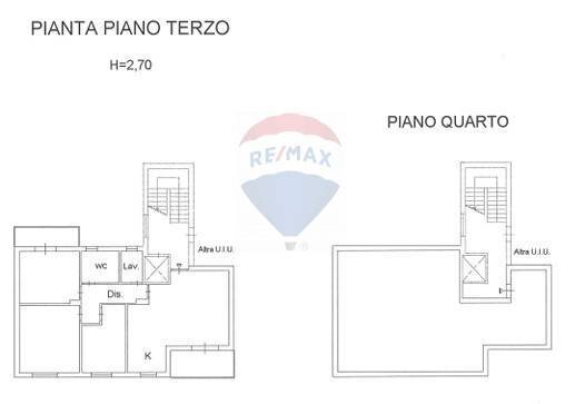 Pianta 2D - Quadrilocale Catania - planimetria 1