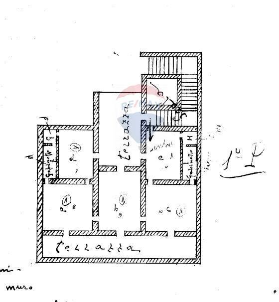 Pianta 2D - Rustic Catania - floor plans 1