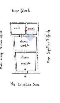 Pianta 2D - Quadrilocale Via Cosentino Sava
 
16, Catania - planimetria 1