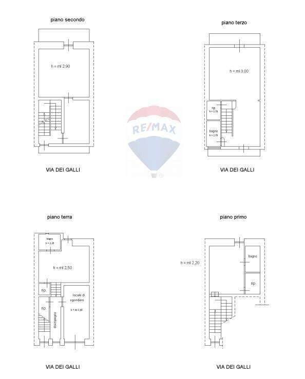 Pianta 2D - Casa indipendente via dei galli
 
96, Vizzini - planimetria 1
