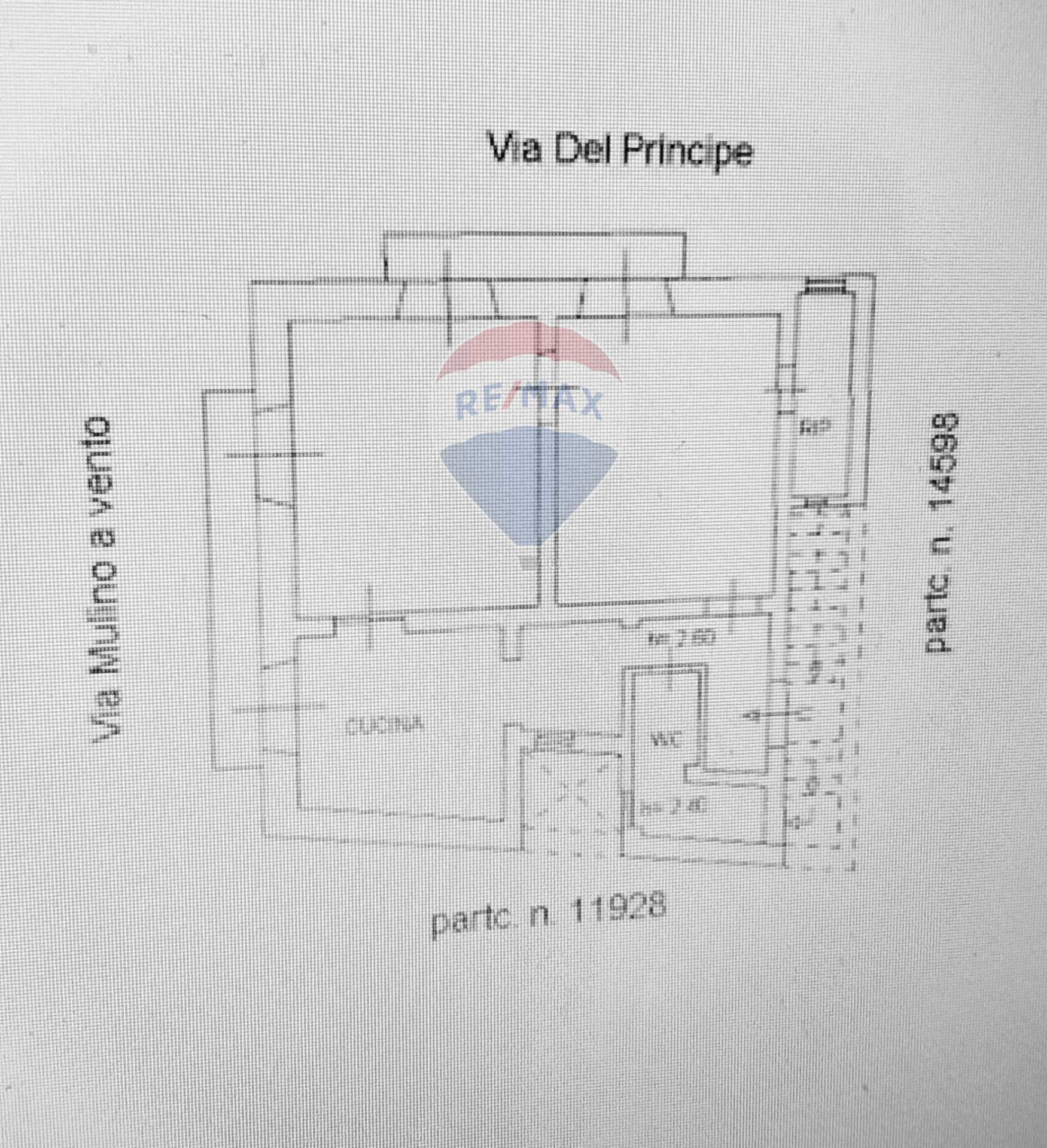 Pianta 2D - Quadrilocale Via Del Principe
 
193, Catania - planimetria 1
