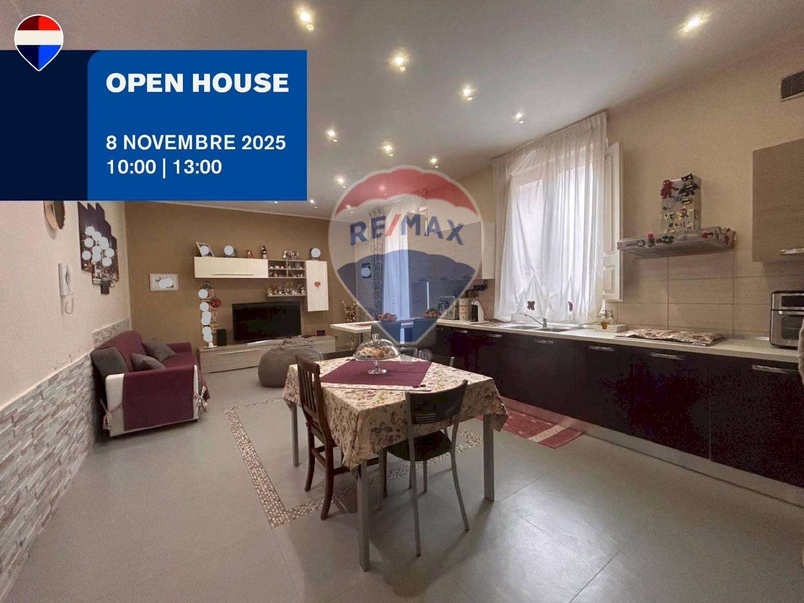 Sala da pranzo - Casa semi indipendente Via Dante Alighieri
 
23, Aci Catena - foto 1