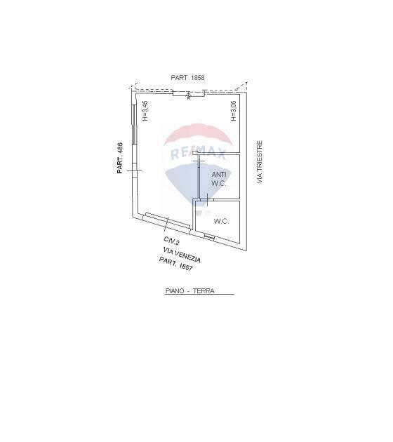 Pianta 2D - Locale Commerciale via Venezia
 
2, Sant'Agata Li Battiati - planimetria 1
