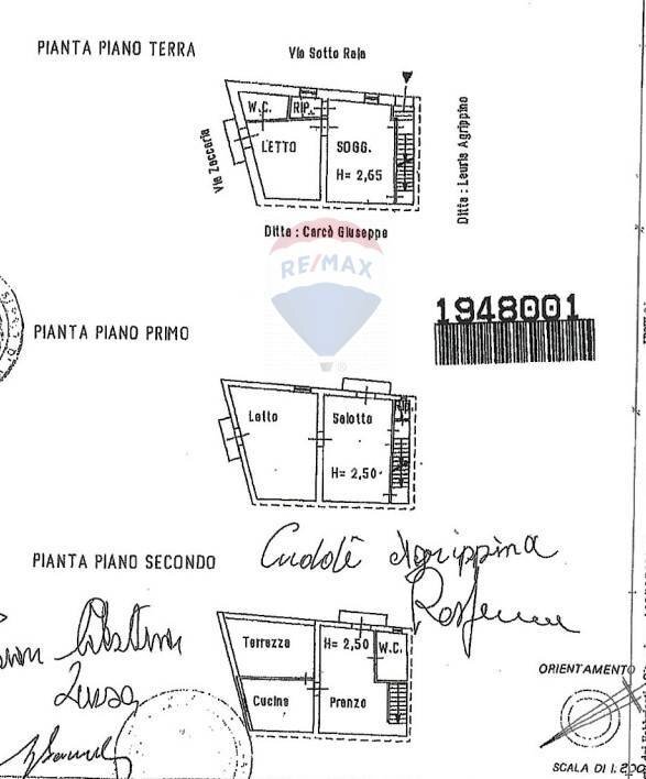 Pianta 2D - Casa indipendente Via Sotto Raia
 
2, Mineo - planimetria 1
