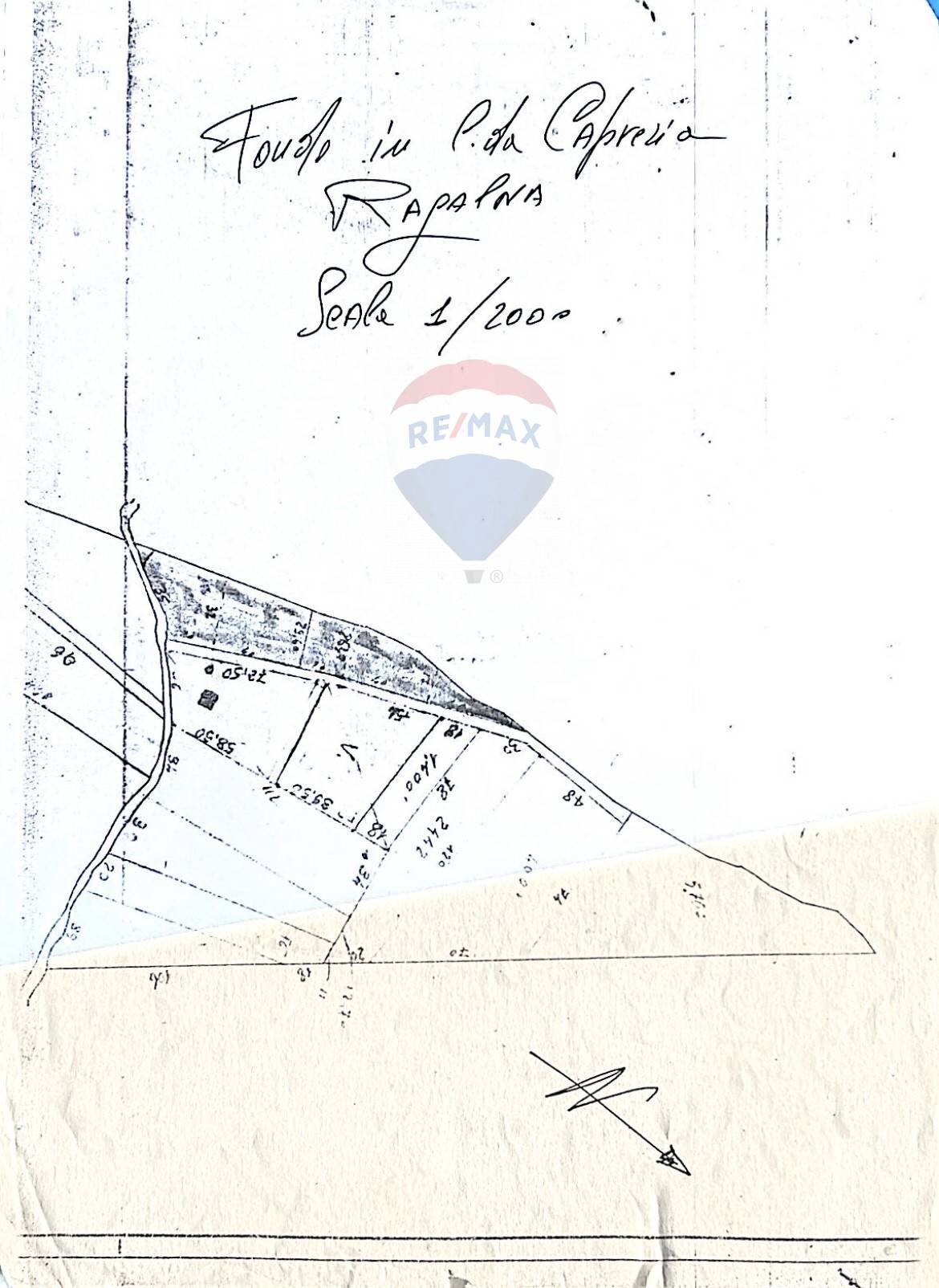 Pianta 2D - Agricultural land Contrada Capreria
 
snc, Ragalna - floor plans 1