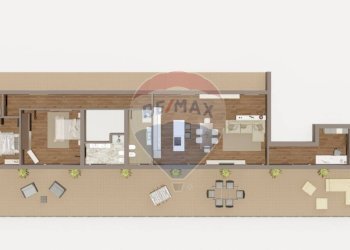 Pianta 2D - Attico Via Verona
 
40, Catania - foto 4