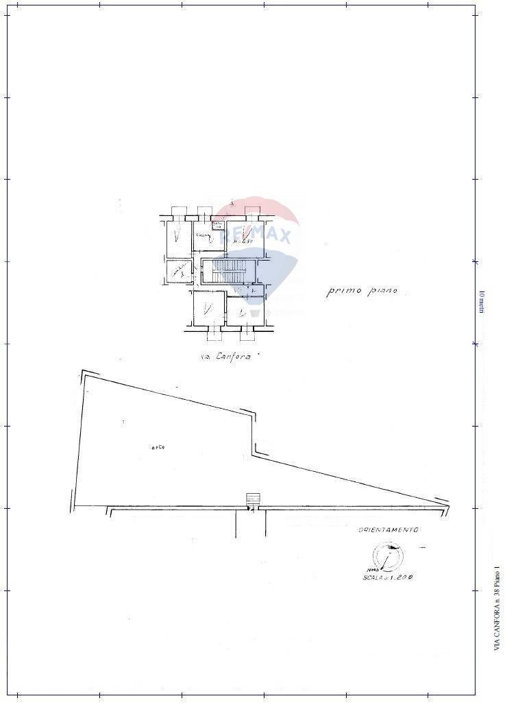 Pianta 2D - Appartamento via canfora
 
38, Catania - planimetria 1