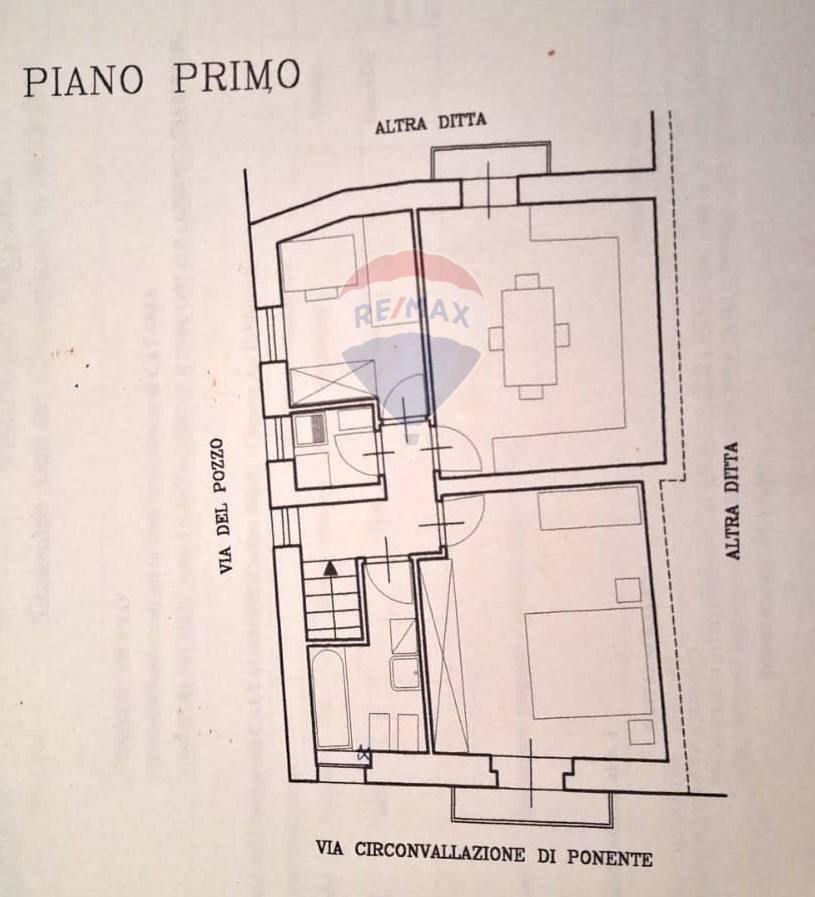 Pianta 2D - Casa indipendente Via Circonvallazione
 
284, Caltagirone - planimetria 1