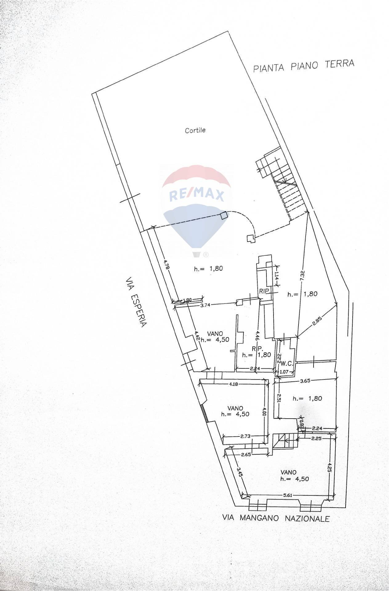 Pianta 2D - Independent house Via Nazionale Mangano
 
73, Acireale - floor plans 1