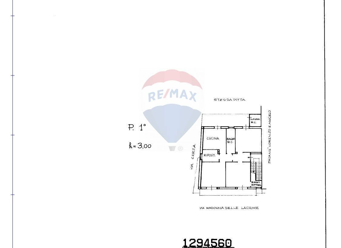 Pianta 2D - Trilocale via madonna delle lacrime
 
3/a, San Giovanni la Punta - planimetria 1