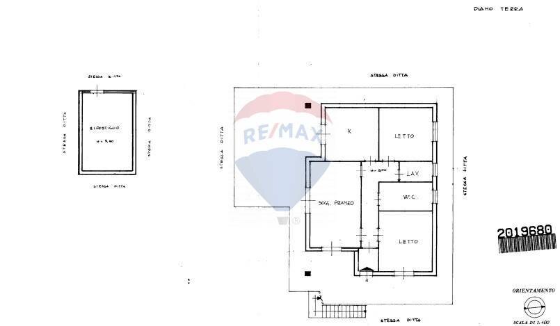 Pianta 2D - Appartamento Via Tommaso Fazello
 
10, Pedara - planimetria 1