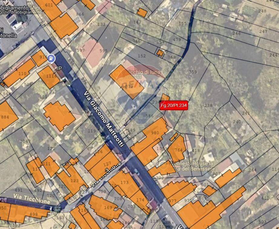 Pianta 2D - Terreno edificabile contrada tavernola, Alanno - foto 2