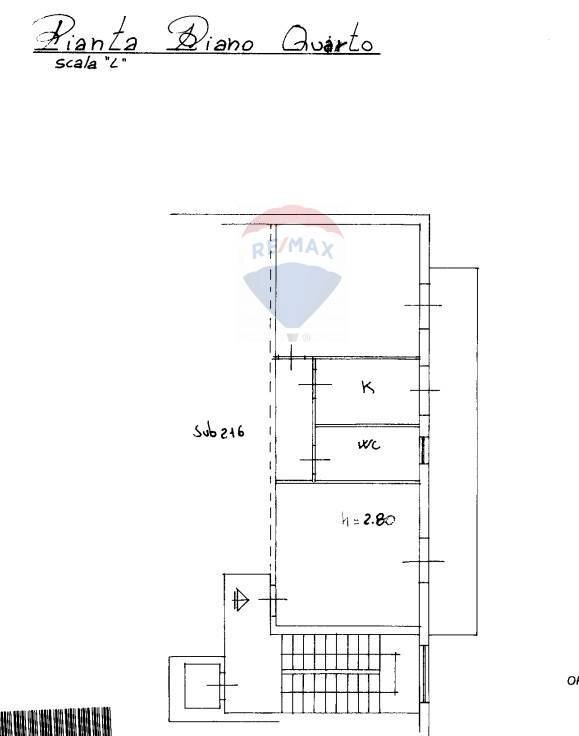 Pianta 2D - Trilocale Via Umberto
 
I, Roccalumera - planimetria 1