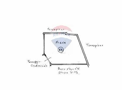 Pianta 2D - Box Via Nazionale
 
32, Aci Castello - planimetria 1