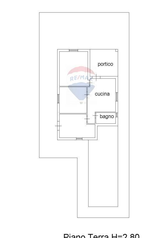 Pianta 2D - Casa indipendente Contrada Cimia - Sp13, Caltagirone - planimetria 1