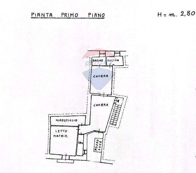 Pianta 2D - Quadrilocale Via Ragona
 
37, Caltagirone - planimetria 1