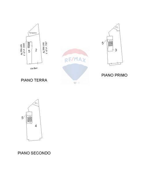 Pianta 2D - Independent house VIA BARI
 
35, Paterno - floor plans 1