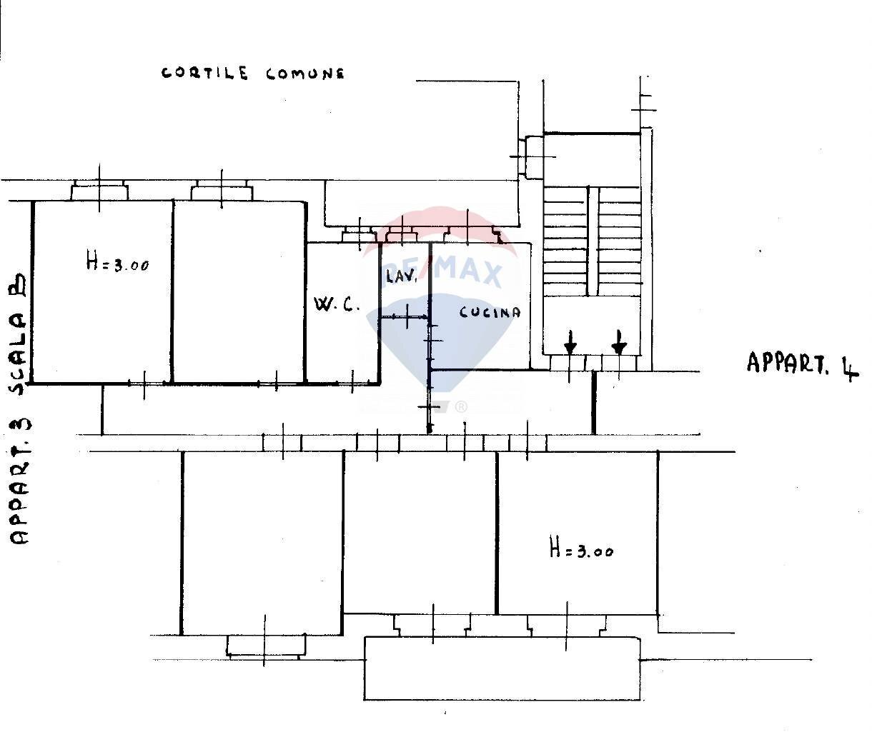 Pianta 2D - Four-room apartment Via del Popolo
 
25, Acireale - floor plans 1