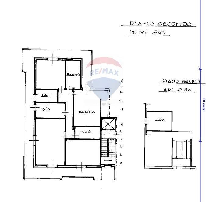 Pianta 2D - Appartamento via federico parremuto
 
9, Misterbianco - planimetria 1