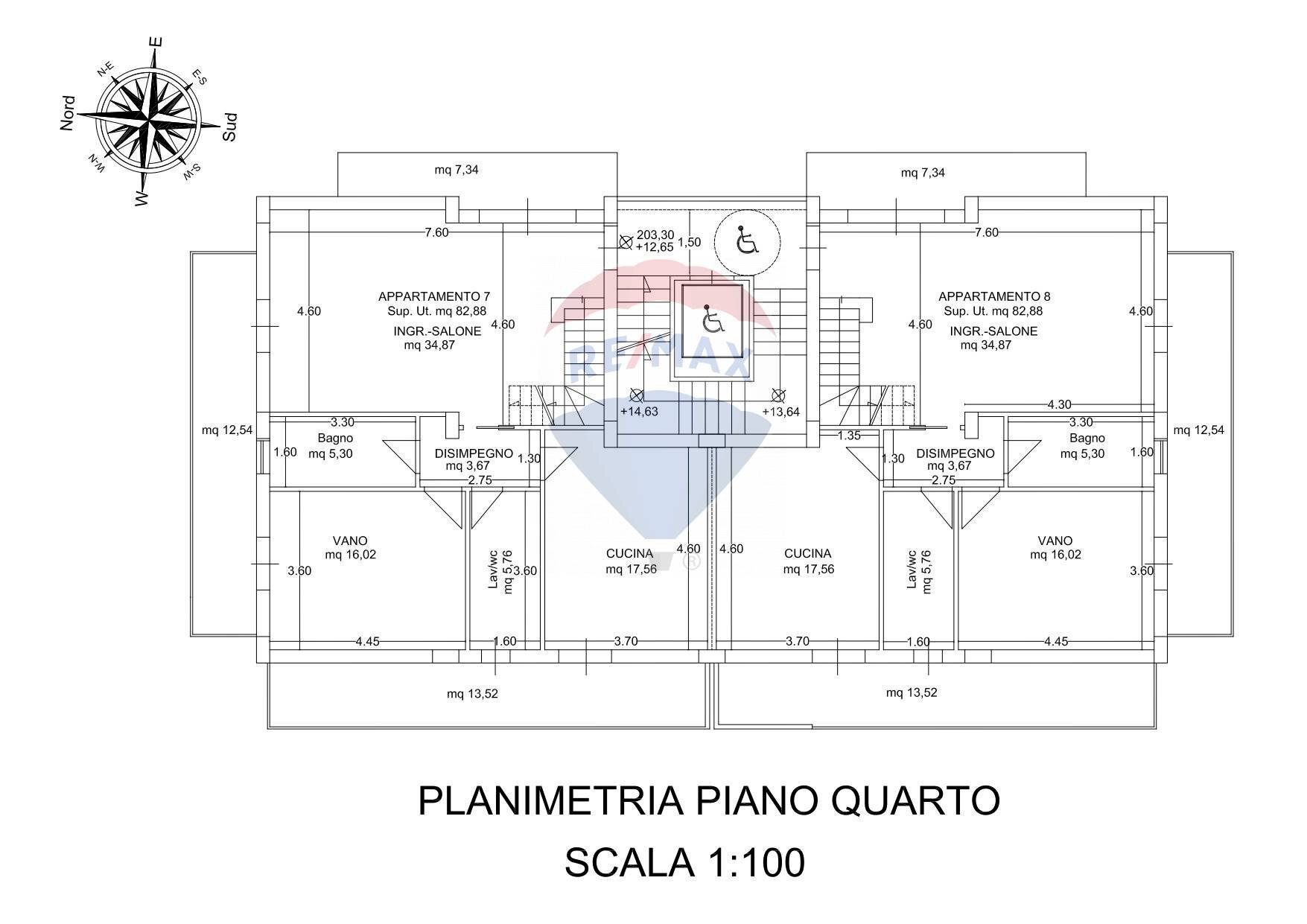 Pianta 2D - Apartment Via Verga
 
snc, Acireale - photo 2