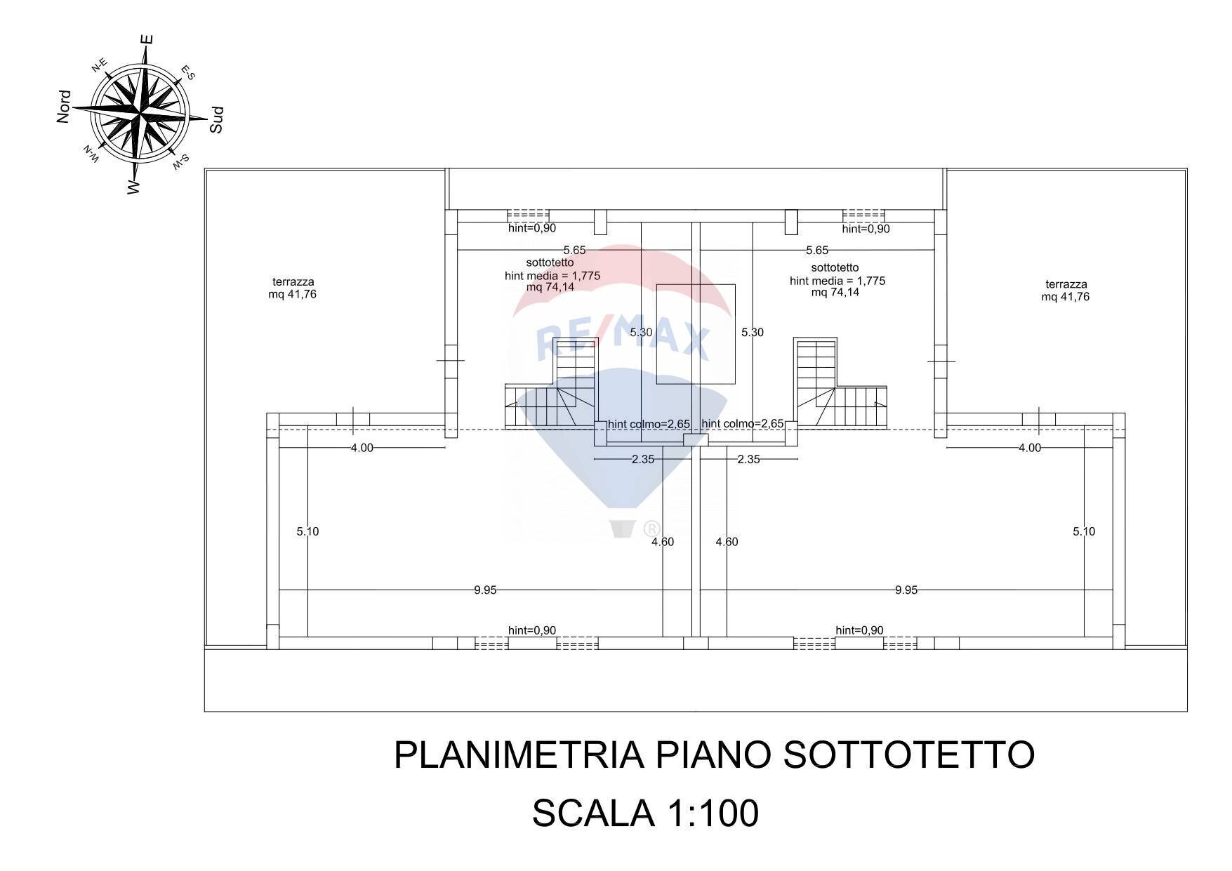 Pianta 2D - Apartment Via Verga
 
snc, Acireale - photo 3