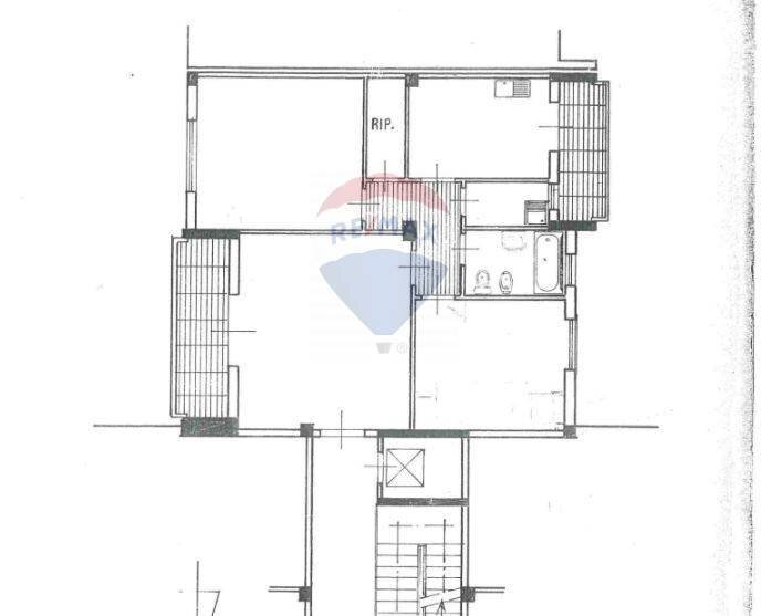 Pianta 2D - Appartamento via ceuta
 
3, Aci Catena - planimetria 1