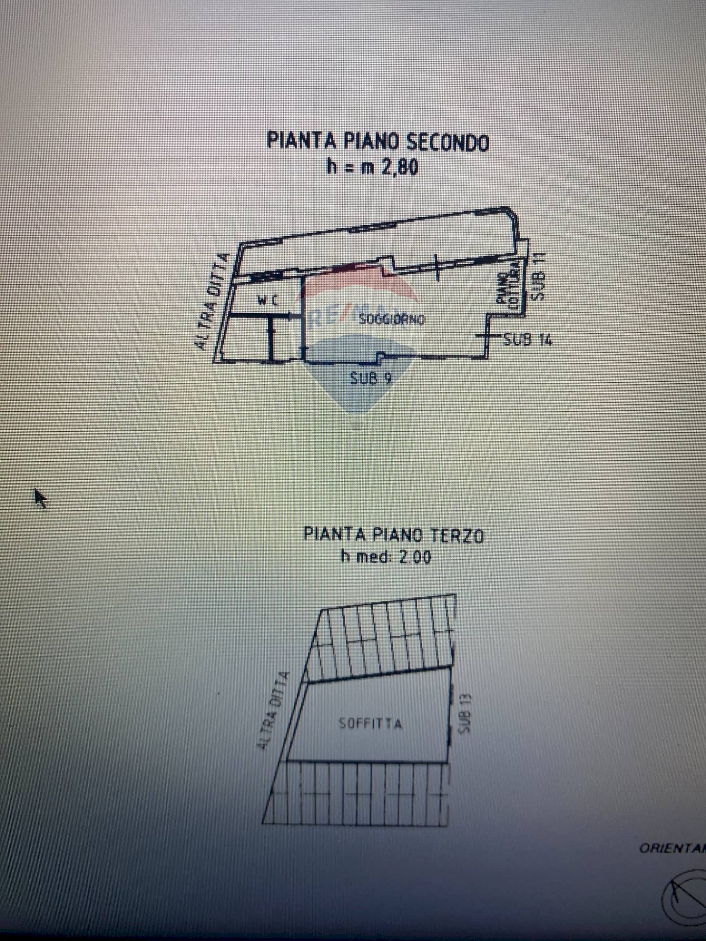 Pianta 2D - Trilocale via spiaggia
 
21, Mascali - planimetria 1