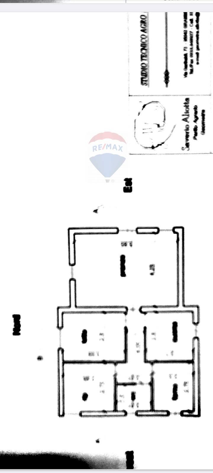 Pianta 2D - Villa contrada san cataldo, Caltagirone - planimetria 1