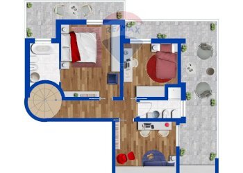 Pianta 2D - Villa a Schiera II Traversa Strada Pizzillo
 
14, Bari - foto 28