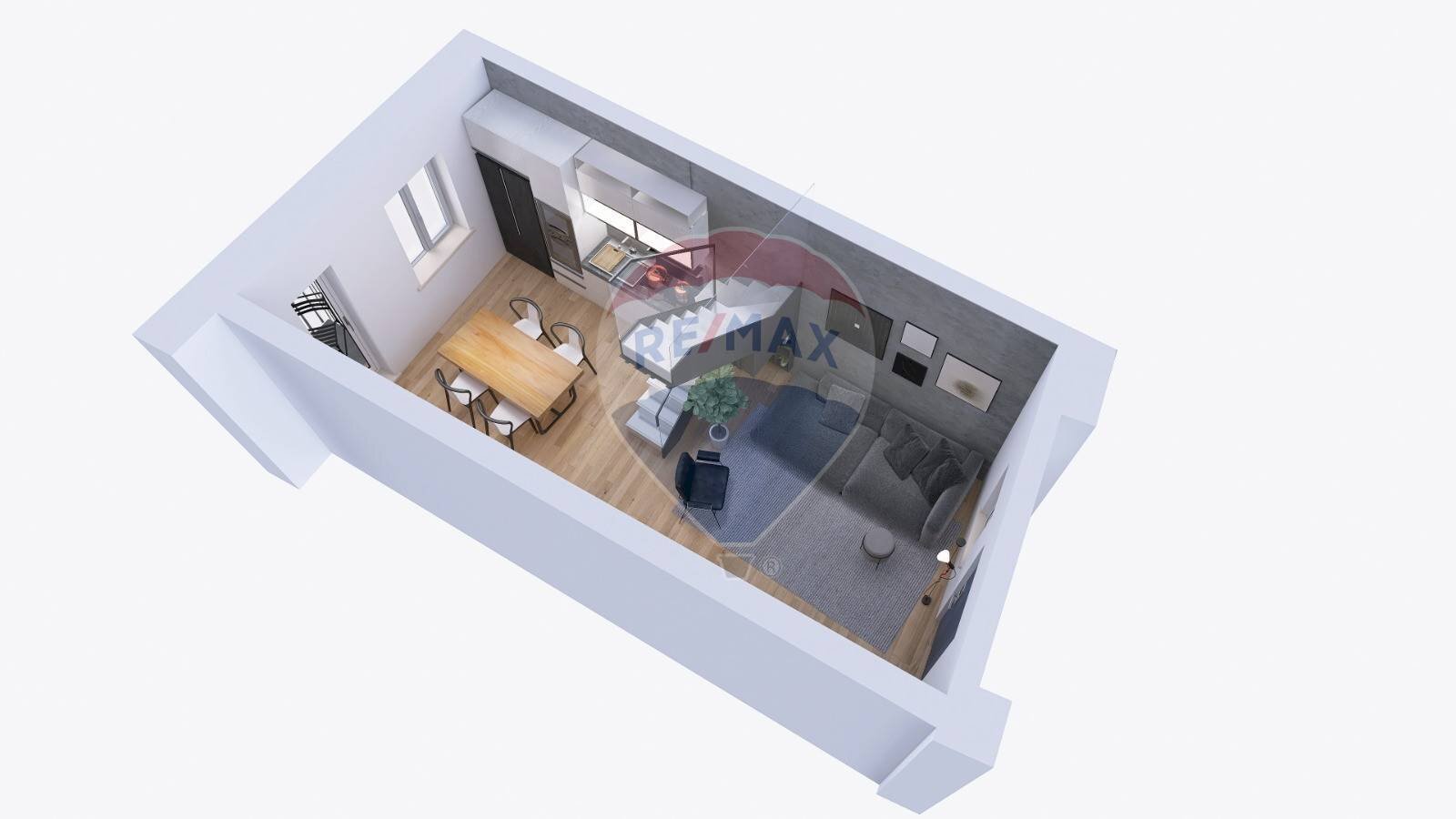 Pianta 3D - Appartamento Piazza della repubblica
 
7, Monte San Vito - foto 1