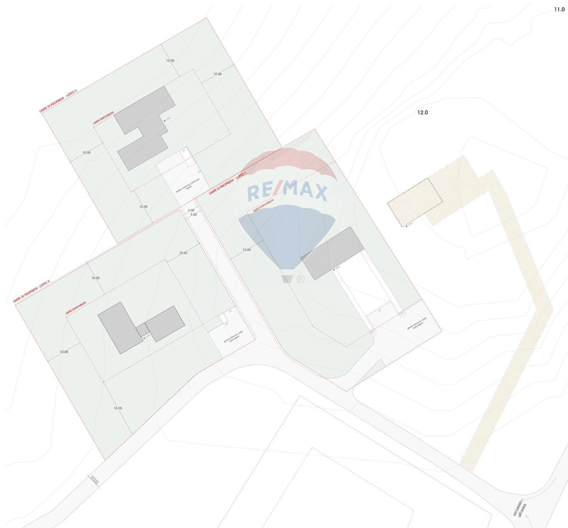 Pianta 2D - Building land Via Acquasanta
 
52, San Marcello - photo 2