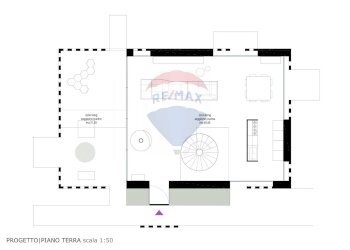 Pianta 2D - Terreno edificabile Via Acquasanta
 
52, San Marcello - foto 5