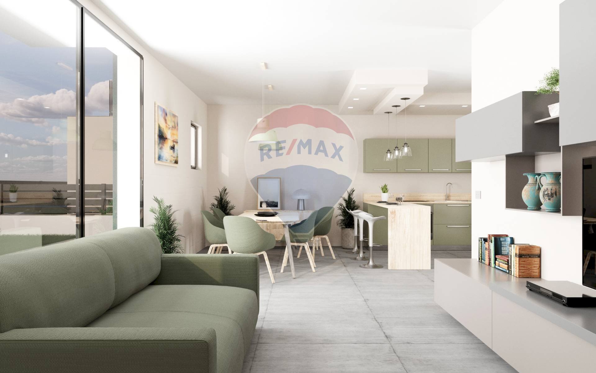 Sala da pranzo - Appartamento Via Fano
 
13, Maiolati Spontini - foto 1