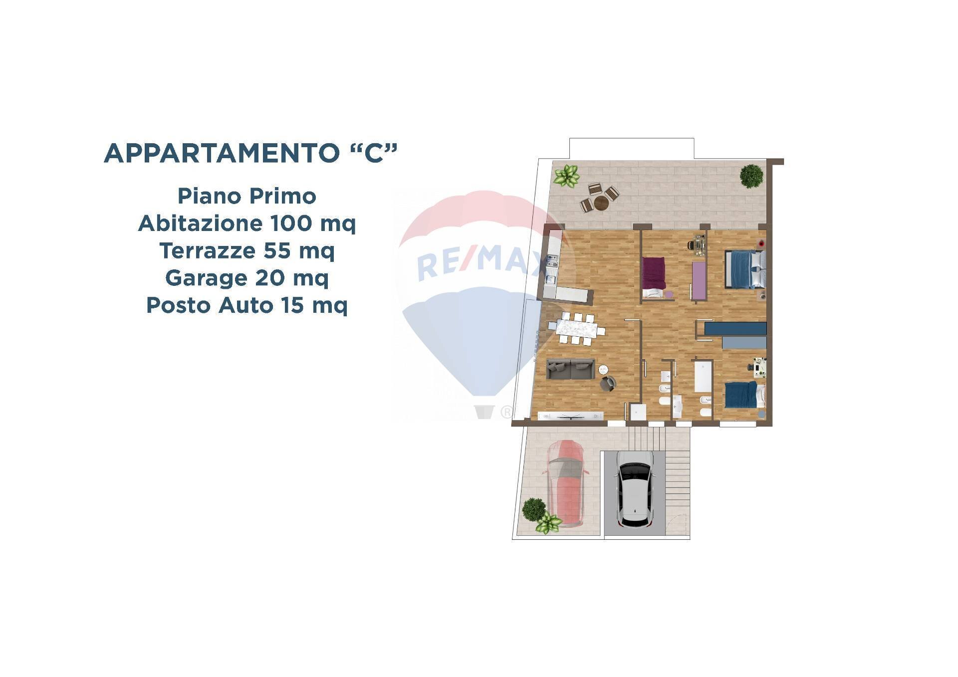 Pianta 2D - Appartamento Via Fano
 
13, Maiolati Spontini - planimetria 1