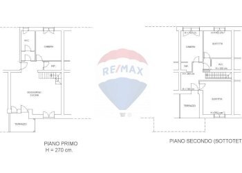 Pianta 2D - Attico Strada Di Villa Pitignano, Perugia - foto 5