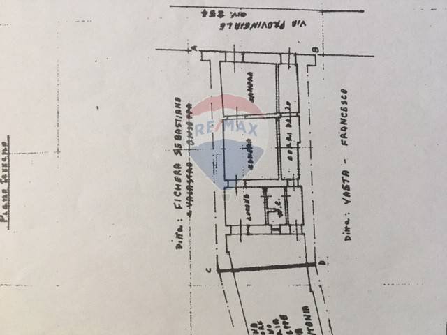 Pianta 2D - Casa indipendente via provinciale
 
254, Aci Castello - planimetria 1