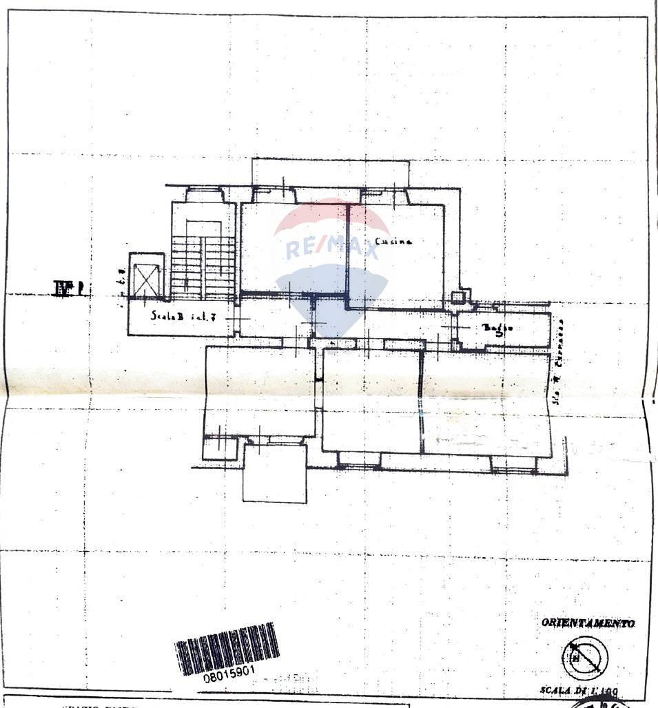 Pianta 2D - Appartamento Via Catania
 
109, Enna - planimetria 1