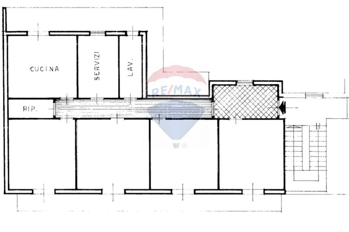 Pianta 2D - Quadrilocale VIA LIBERTA'
 
33, Aci Catena - planimetria 1