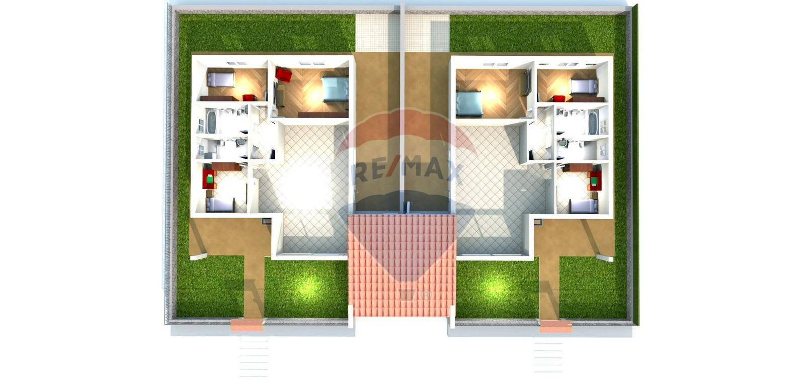 Pianta 3D - Villa Contrada Bongiovanni, Augusta - foto 2