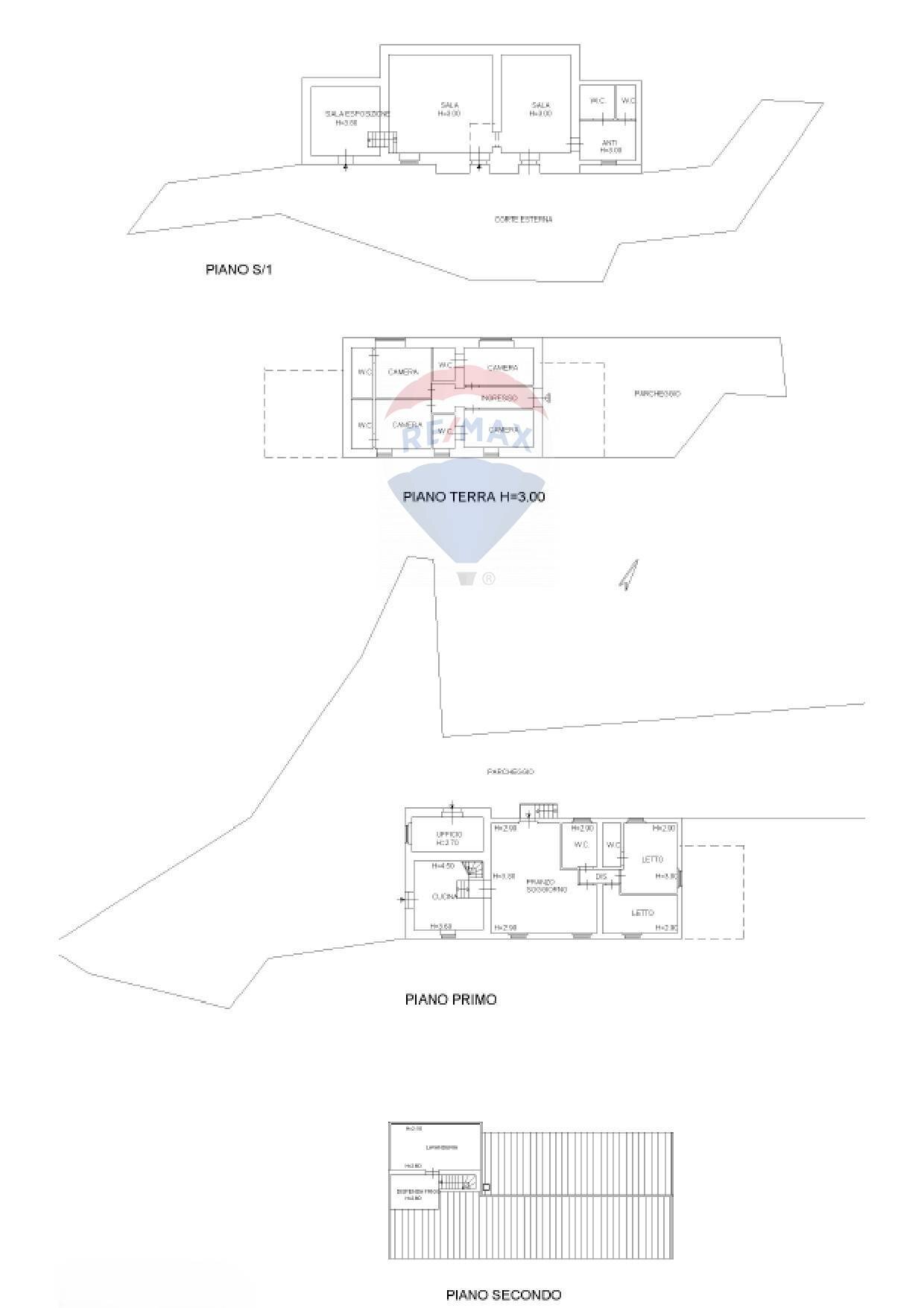 Pianta 2D - Villa provinciale 25 Km 9, Mandanici - planimetria 1