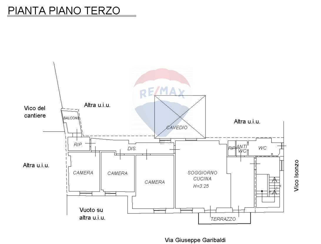 Pianta 2D - Quadrilocale vico Isonzo
 
1, Alassio - planimetria 1