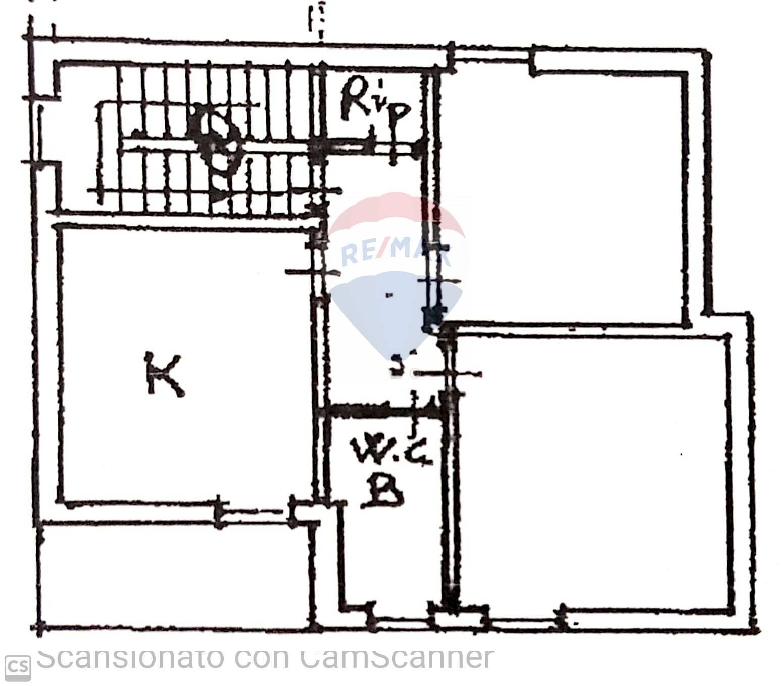 Pianta 2D - Quadrilocale via Comunale
 
10, Mallare - planimetria 1