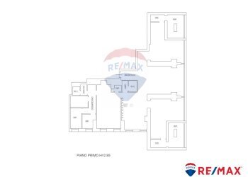 Pianta 2D - Ufficio GALLERIA DELLE PORTE CONTARINE
 
4, Padova - foto 2