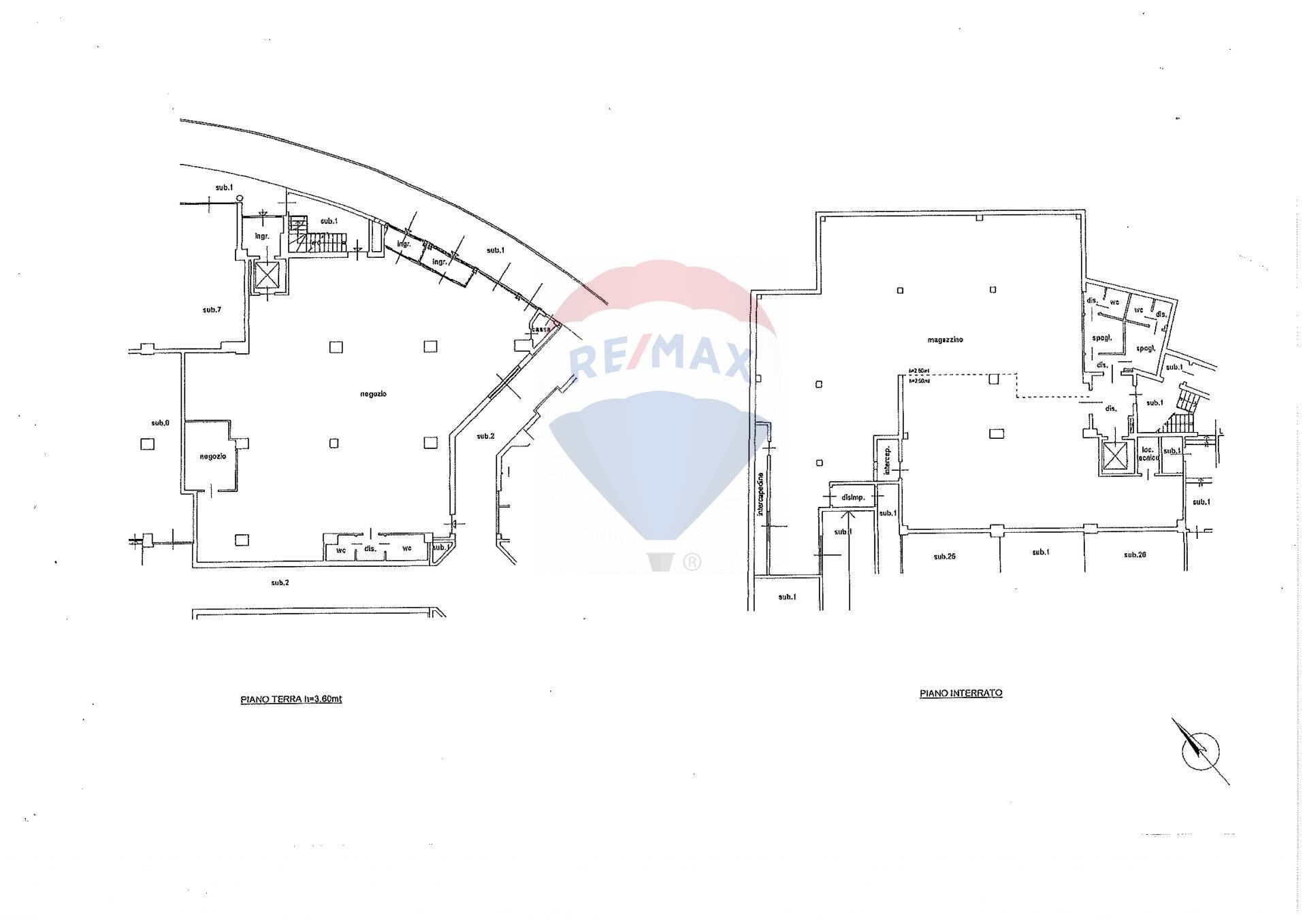 Planimetria - Commercial Premises Strada Provinciale ex SS 525, Lallio - floor plans 1