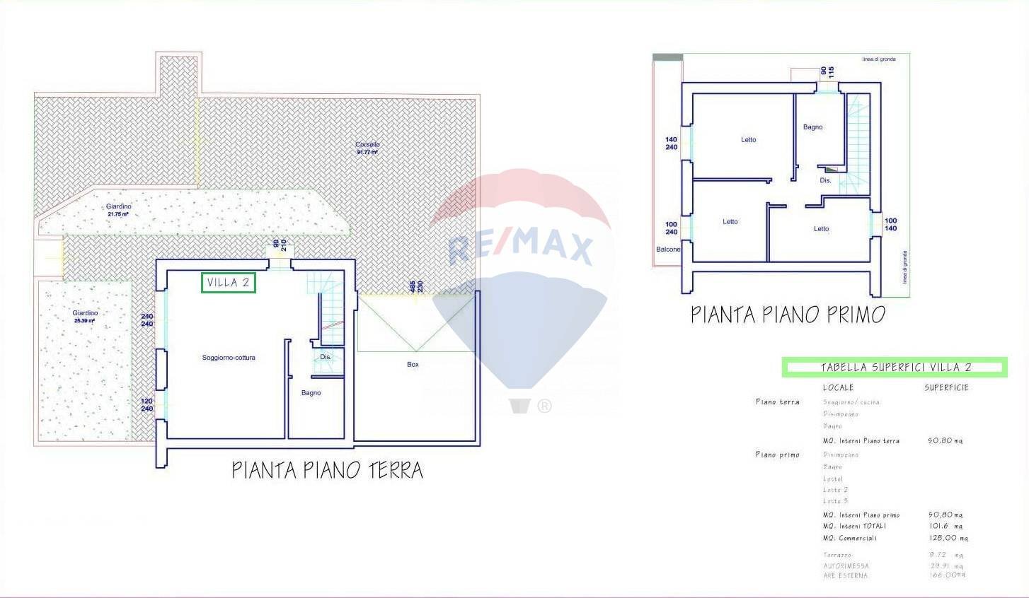 Pianta 2D - Quadrilocale Via Sant'Agostino, Azzano San Paolo - planimetria 1