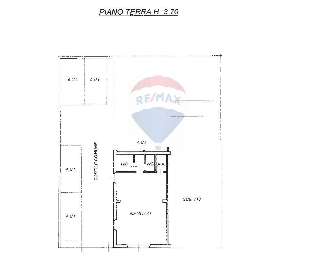 Pianta 2D - Bar Tavola Calda - Fredda Via San Bernardino
 
95, Bergamo - planimetria 1