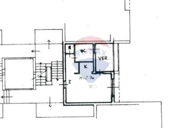 Pianta 2D - One-room apartment Santa Teresa Gallura - photo 10